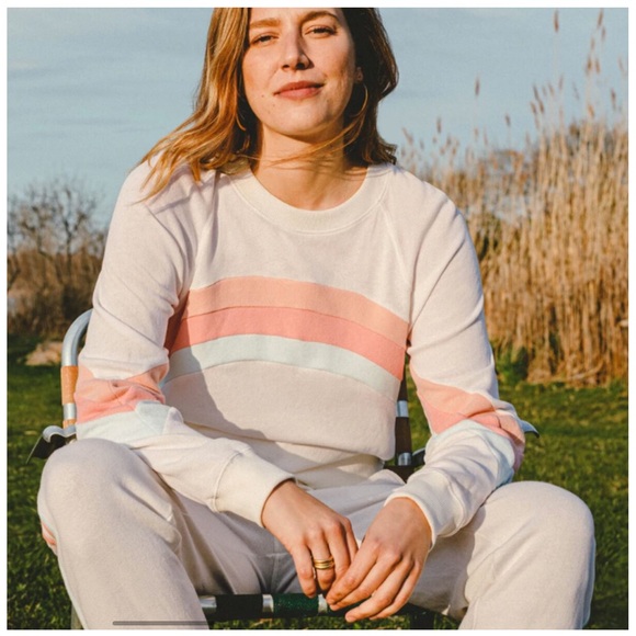 Faherty Molli Crewneck Sweatshirt - Picture 1 of 15